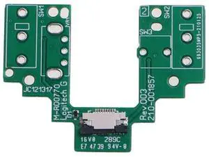 Mouse Micro Switch Button Upper Motherboard Key Board for GPro Wireless Mice Top Side Mouse Motherboard