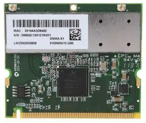 AR9223 Mini PCI Notebook WIFI WLAN Internal Wireless Network Card for 300M 802.11 a/b/g/n