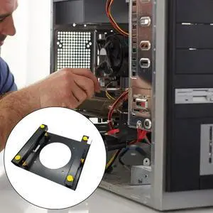 3.5Inch Hard Disk Metal Shock Absorbers Bracket for 3.5Inch Hard Disk to 5.25Inch Bay Adapter Suspension Design