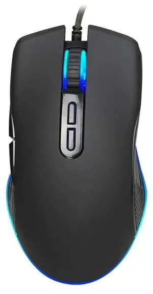 Ergonomic Wire Gaming Mouse With 4Color LED Backlights 1200/1600/2400/3200DPI Mice Optical Sensors for Gamer 150cm Cable