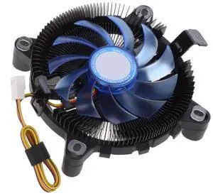 E86 Utral Thin 28mm PWM Fan Cooler 1U Server HTPC Mini PC Cooling Fan Low Noise CPU Radiators For LGA775/155/1156/AM4