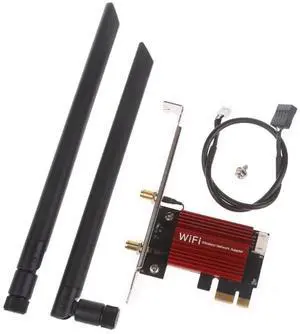 Dual Band 867Mbps Wireless Wi-fi  Card Wifi Receiver for 7260AC Desktop PCi-e 802.11ac Bluetooth-com