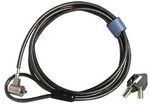 Notebook Security Lock Reliable for 6x2.5mm Hole Laptop Robust and Dependable Security Laptop Cable Lock 200cm Cable