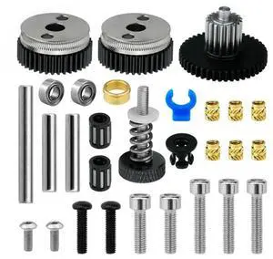3D Printer Gear Part HGX Extruder Kit High Hardened Steel HGX-extruder For Ender3/5 Cr10 Printers