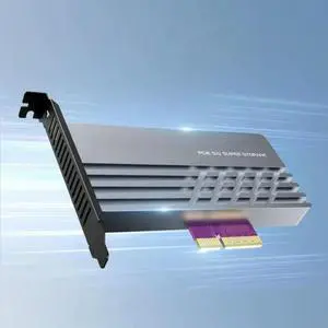 Compactly PCIe5.0 to M.2 NVMe SSDs Expansion Card PCIe5.0 to M.2 SSDs Converters with MultiProtection Features