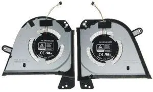 Replacement CPU & GPU Cooling Fan for ROG Zephyrus M16 (2022) GU603Z GU603ZX FP9R 13NR08R0T02011 FP9Q 13NR08R0T0301