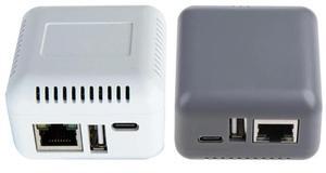 NP330 Net-work USB 2.0 Print Server Support 10/100Mbps RJ45 Port for Androids Phones Computer Printer