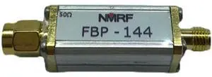Band Pass Filter 144MHz 2M Bandwidth for RFID Receiver SMA Interface RFID Receiver Remote Control SMA Bandpass Filter