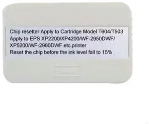 T604/T503 Permanent Chip Reset Maintenance Box For XP4200/WF2950DWF XP2200 T604/T503 Permanent Chip Reset Maintenance Box For XP4200/WF2950DWF XP2200