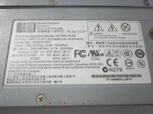 For DL320S MSA60 MSA70 Power Supply 405914-001 398713-001