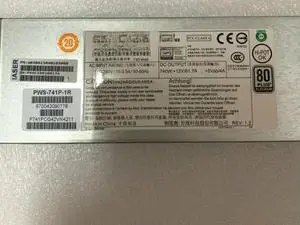 For PWS-741P-1R 740W Server Redundant Power Module