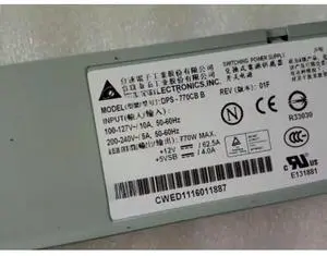 For R525 G3 Server Power Supply 770W Delta DPS-770CB B 36001952