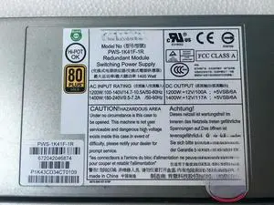 For RH2488 V2 server power supply PWS-1K41F-1R 1400W