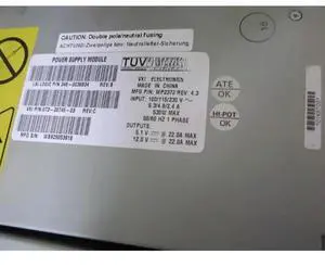 For power supply WP2372 348-0036834 530W 073-20745-03