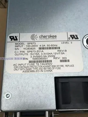 For SP673-Z01A REV. B 250W Power Supply