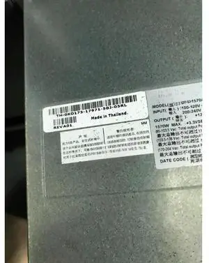 For PE6800 Server Power Supply DPS-1570AB A KD175 0KD175