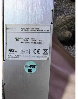 For R1U-2220V 220W Power Module