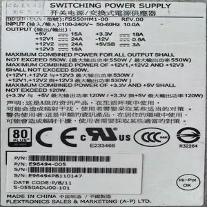 For FS550HM1-00 550W power supply