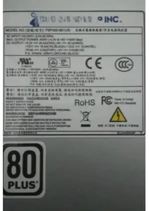 For FSP500-601UE FSP400-601UG FSP400-701UH SPI400U4BB Industrial Control Power Supply