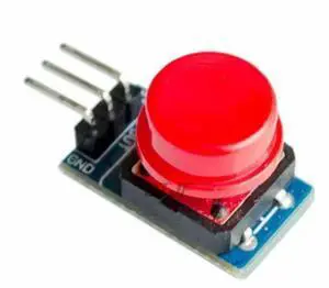 12X12MM Big key module Big button module Light touch switch module with hat High level output for