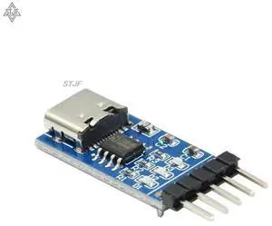 STJF Type C USB to TTL serial port ch340n module upgrade MCU download brush line