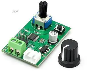 MG995  SG90 Dual Channel Servos Adjustable Knob Serial Control Board Switch 8-Bit MCU Steering Gear Debugging Module