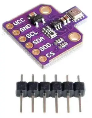 BME680 Temperature and Humidity Temperature Pressure High Altitude Sensor Module Digital 4 in 1 Sensor With Gas High Accuracy