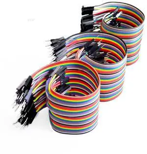 Dupont line 120pcs 20cm male to male + male to female and female to female jumper wire Dupont cable