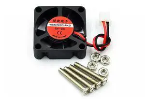 for Raspberry Pi 3 CPU Fan Active Cooling Fan for Customized Acrylic Case Support raspberry pi model B Plus B+/Raspbery Pi 2