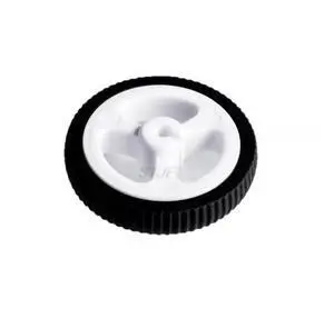 10pcs/lot D-hole Rubber Wheel Suitable for N20 Motor D Shaft Tire Car Robot DIY Toys Parts