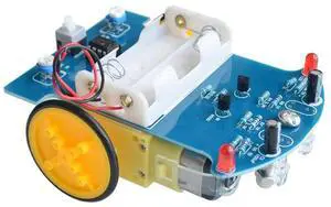 D2-1 DIY Kit Intelligent Tracking Line Smart Car Kit TT Motor Electronic DIY Kit Smart Patrol Automobile Parts DIY Electronic