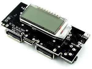 Power bank module mobile power boost DIY lithium digital display dual USB output charging board motherboard