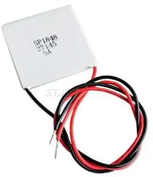 SP1848-27145 TEC 40x40mm Semiconductor Thermoelectric Heatsink Cooler Peltier Plate Module For Power Generation