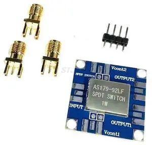 AS179-92LF RF SPDT switch 1W Frequency ( 300KHZ-3GHZ ) FOR Amplifier Ham Radio AS179 RF Switch