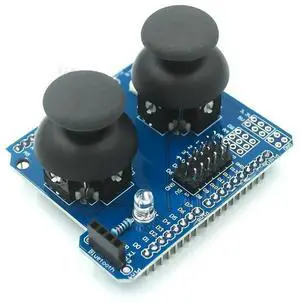 Electronic building blocks Dual PS2 game joystick button module JoyStick compatible with For UNO R3