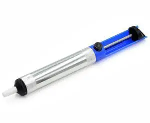 Aluminum Metal Desoldering Pump Suction Tin Gun Soldering Sucker Pen Removal Vacuum Soldering Iron Desolder Hand Welding