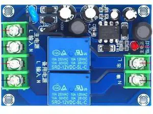 220v Dual Power Supply Automatic Switching Module 10a Dual Power Supply, Two Input and One Output Power-off Switch Board Module