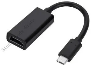 Type C to HDTV 4K Adapter USB C Male to HDTV Female Converter Cable 4K@60Hz