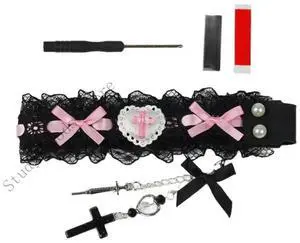 Easy To Carry Lace Fabric Keyboard Strap Adhesive Keyboard Snap Straps With Ergonomic Features And Quick Installation