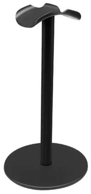 Space Saving Headphone Holder Aluminum Alloy Stands with Soft Hook Mount for Secure Earphone Storage and Display