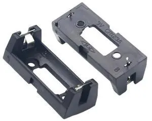 2pcs CR123AHolders For 16340 LIR123A PCB Solder Mounting Applications