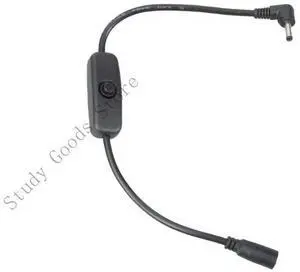 Heavy Duty 3.5mmx1.35mm Female to Male Extension Cord Y Splitter Power Supply Cable for LED Strips Security Cameras