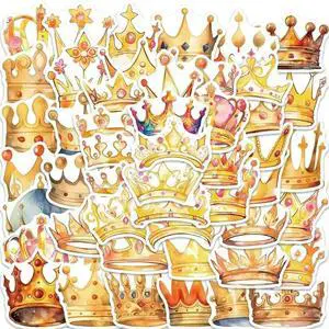 50 Sheets Cartoo Sticker Adhesive Sticker Laptop Decal Decorative Sticker