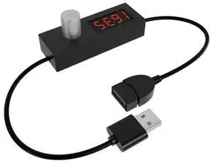 Adjustable USB Timer Power Off Switching for Fan Lamp Up to 24 Hours 55Mins