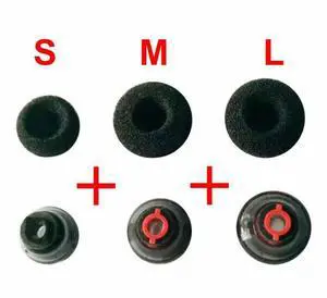 3 Set Silicone Small Earbuds Tips Durable For Plantronics Voyager 5200 Headset