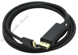 High Bandwidth Type C To DP Cable Plugs & Play Type C To DisplayPort Cable 1.8meter