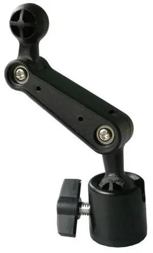17mm Ball Head Bracket Adapter with Extension Rod 1/4in to 17mm Ball Adapter