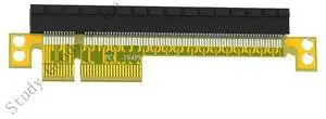 Pci Express 4X To 16X Extender Card Adapter For Graphics Card Extension Stable