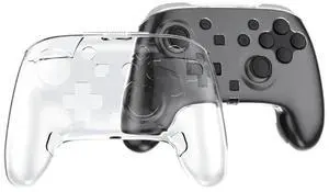 Transparent Protective Shell Clear PC Hard Shell Protector Controller Hard Shell Simple Installation for Consoles 2