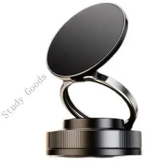 Car Phone Stand Bracket Rack With Powerful Magnets & Vacuum Suctions Capability for Easy Storage Safe Driving Experience